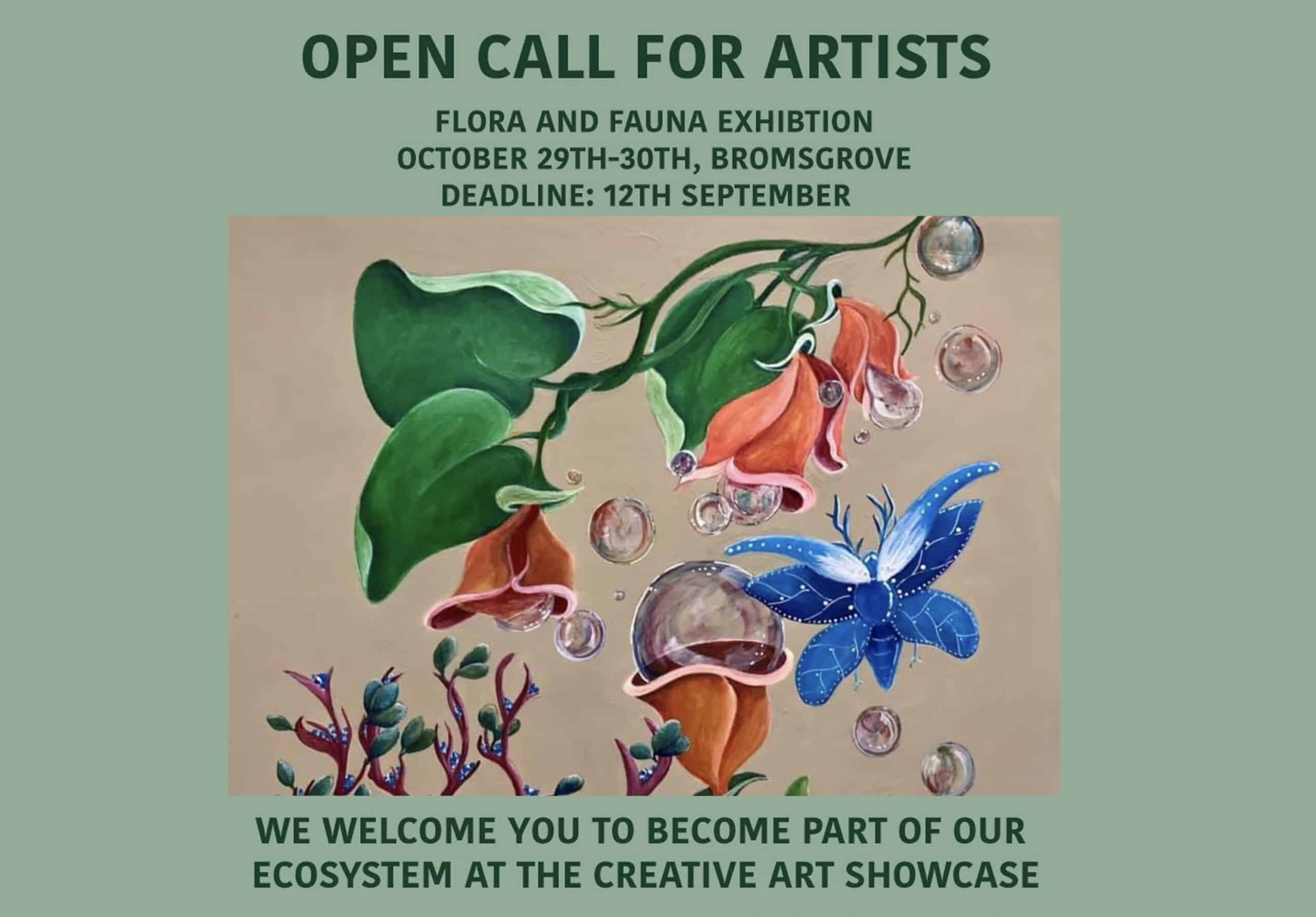 Flora and Fauna Exhibition 22 Creative Arts